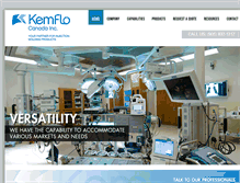 Tablet Screenshot of kemflocanada.com